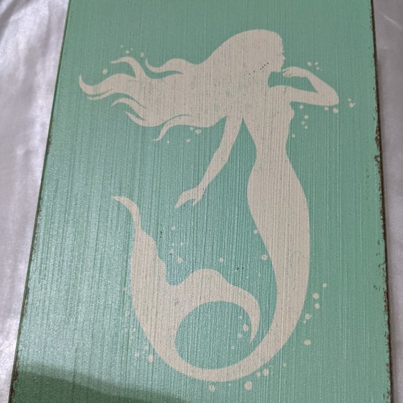 Mermaid Silhouette Plaque